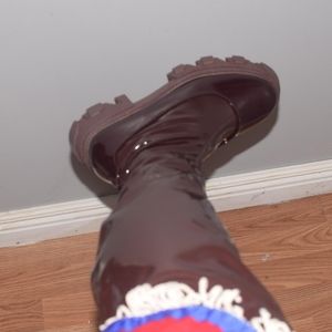 Above the knee boots